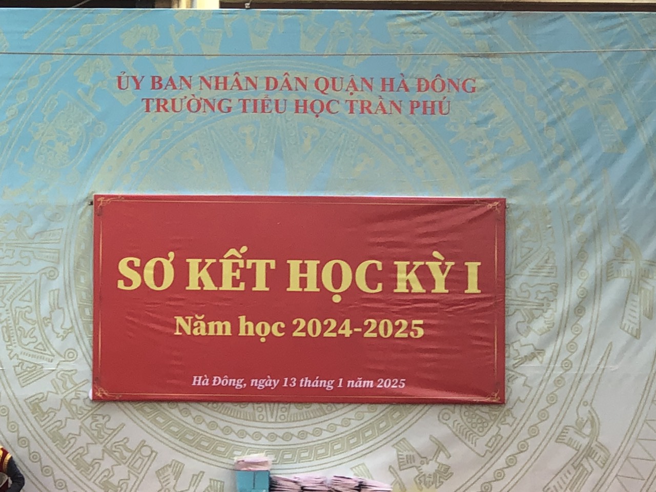 Lễ Sơ kết học kì I năm học 2024-2025